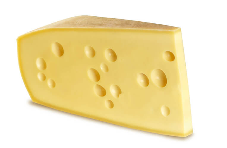 Emmental cheese, in natural rind, matured for 10 months