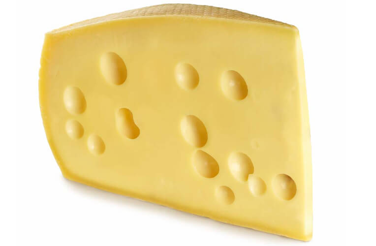 Emmental cheese, in natural rind, matured for 3 months