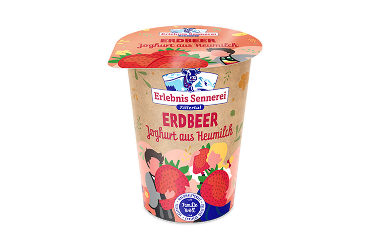 Zillertaler Erdbeerjoghurt