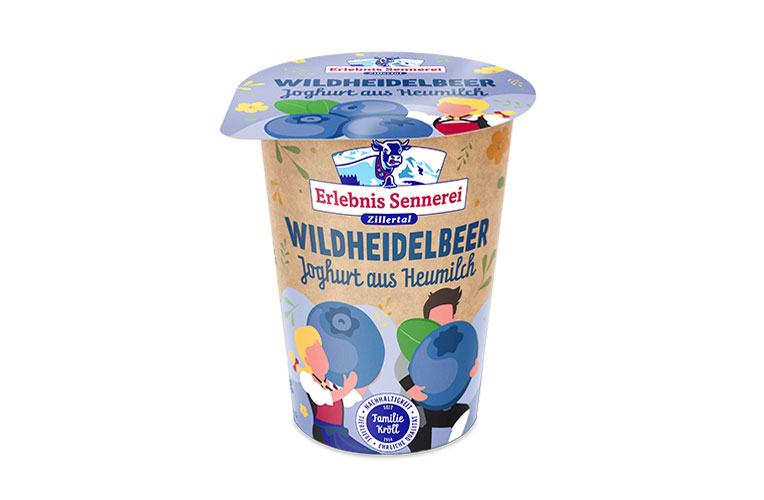 Zillertaler Wildheidelbeerjoghurt