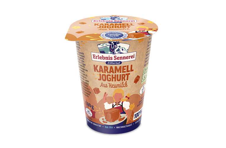 Zillertaler Karamelljoghurt
