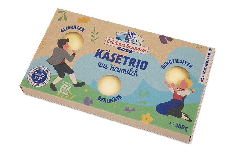 Zillertaler Käsetrio