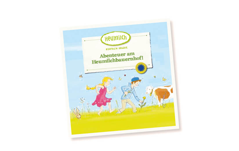 Kinderbuch „Abenteuer am Heumilchbauernhof!“