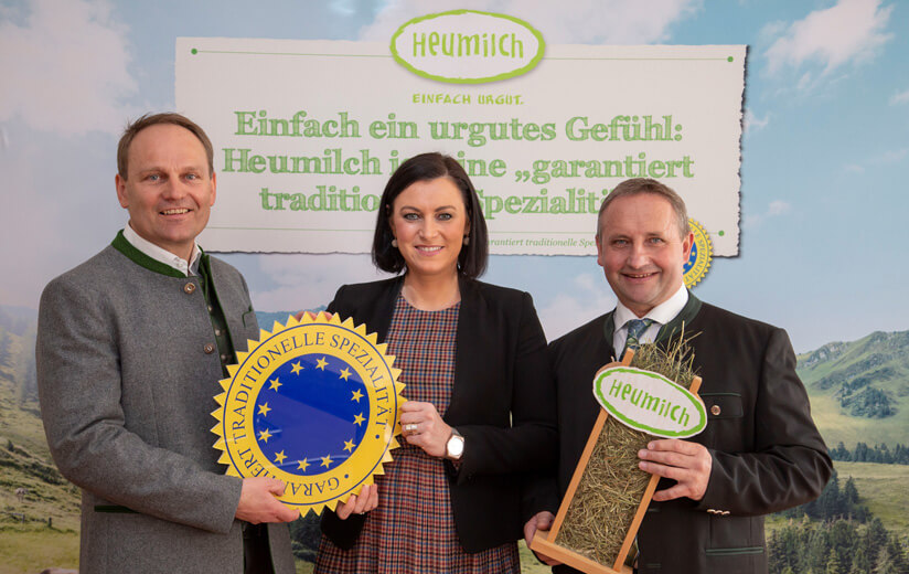 Schaf- und Ziegen-Heumilch erhält EU-Gütesiegel g.t.S.
