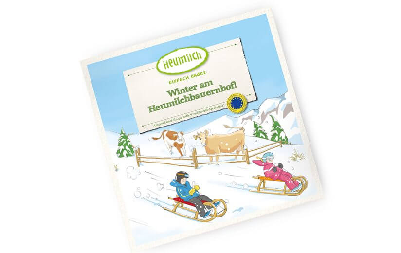 Neues Kinderbuch: „Winter am Heumilchbauernhof“