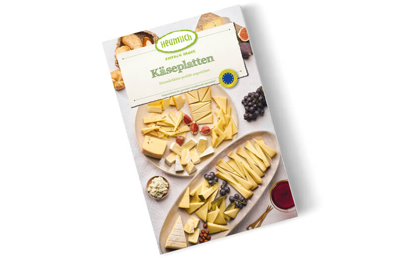 Rezeptheft „Heumilch-Käseplatten“