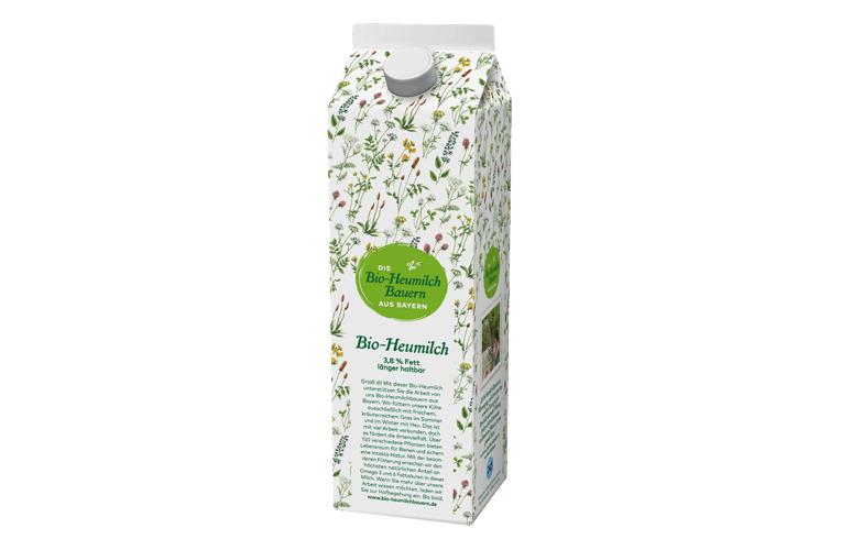 Andechser Bio-Heumilch, länger haltbar