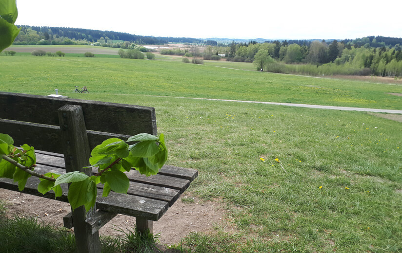 Blick ins Allgäu