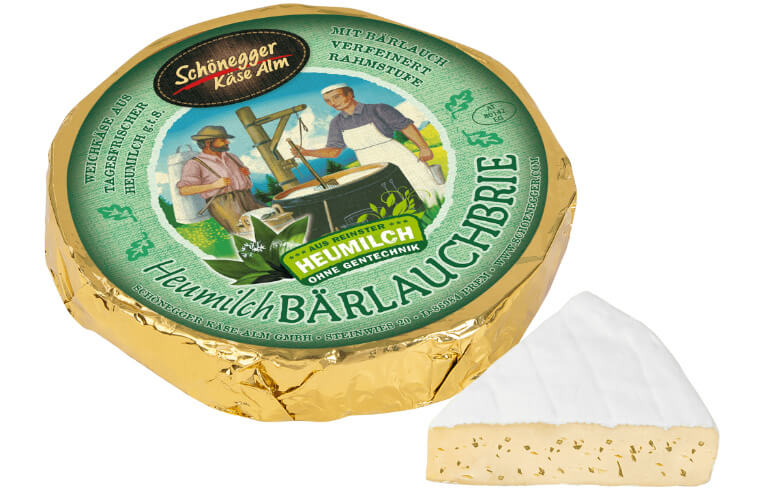 Schönegger Heumilch-Bärlauchbrie