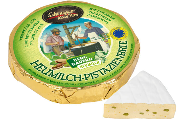 Schönegger Heumilch-Pistazienbrie