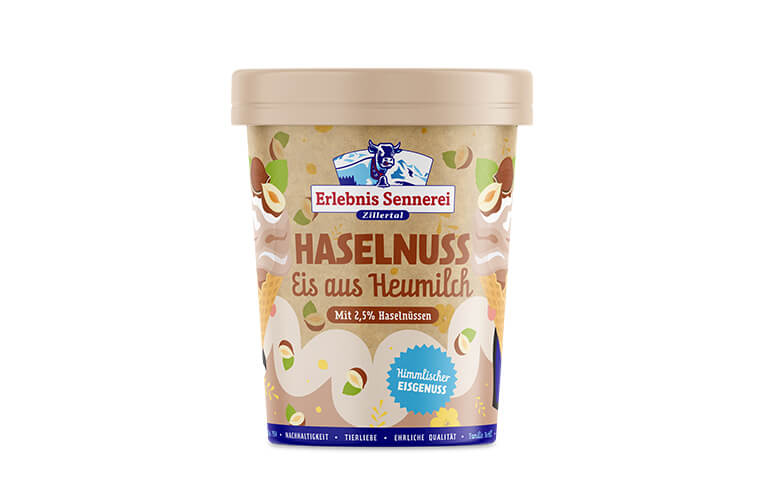 Zillertaler Haselnuss-Eis