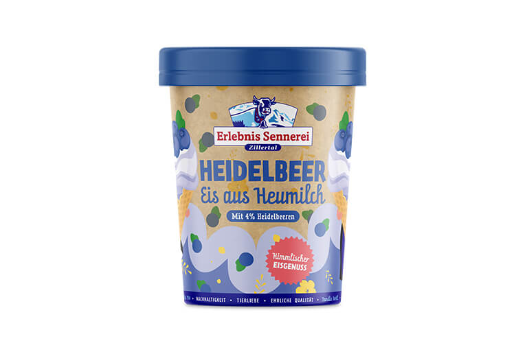 Zillertaler Heidelbeer-Eis