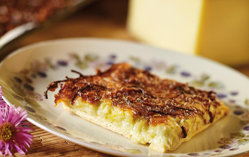 Urgut kochen – Heumilch Käsefladen