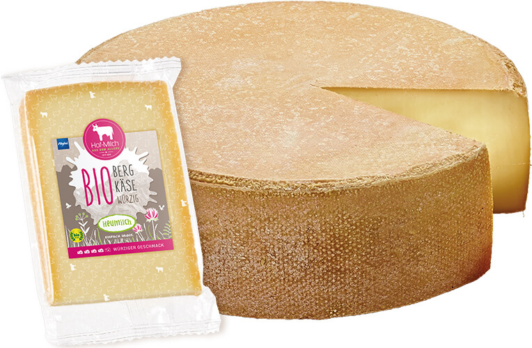 Allgäuer Hof-Milch – Bio Bergkäse würzig