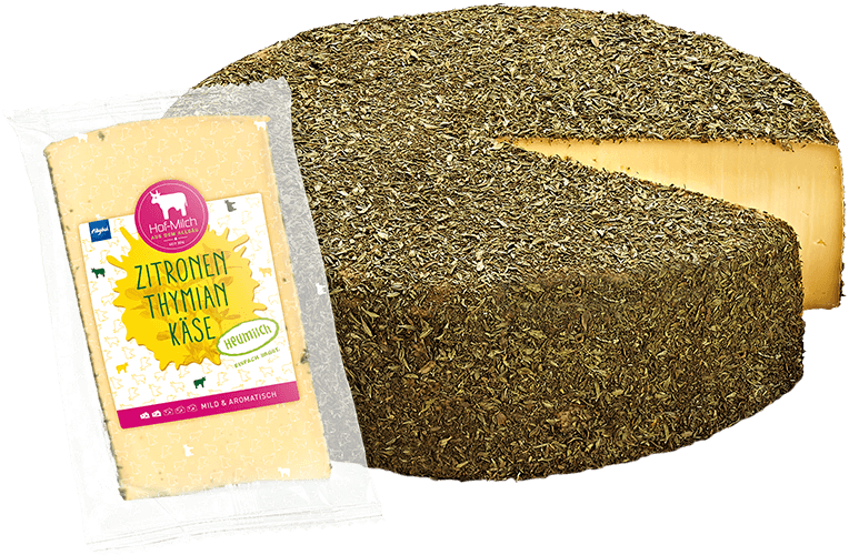 Allgäuer Hof-Milch – Zitronenthymiankäse
