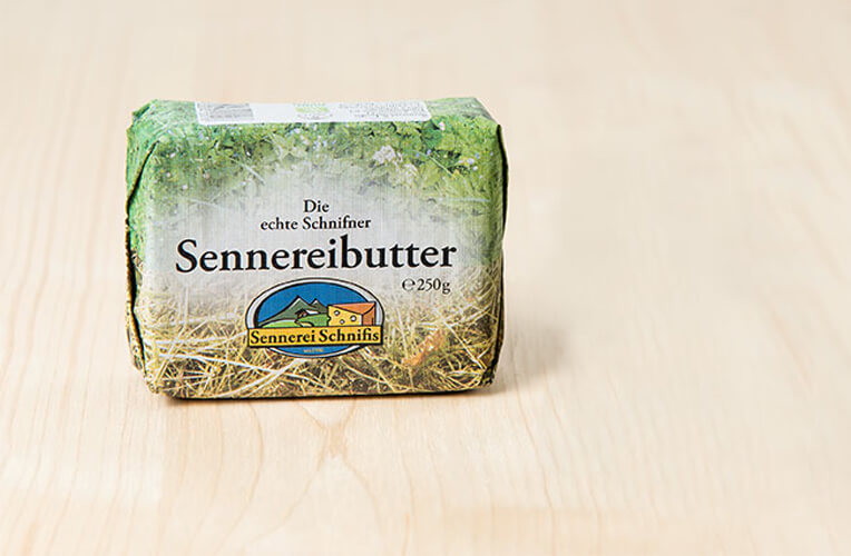 Die echte Schnifner Sennereibutter