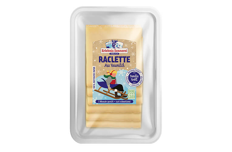 Zillertaler Raclette Scheiben