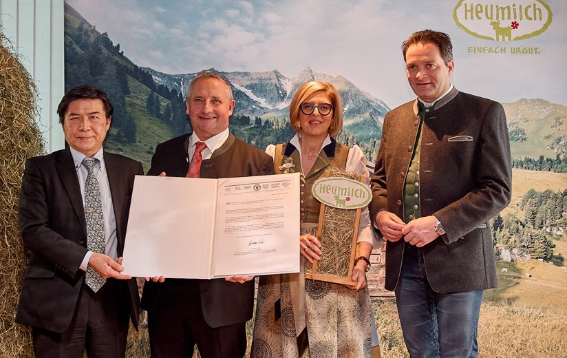 Heumilch ist landwirtschaftliches Weltkulturerbe