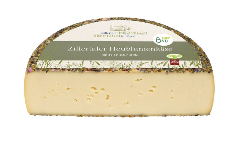 Zillertaler Bio-Heublumenkäse (Basis Gipfelstürmer)