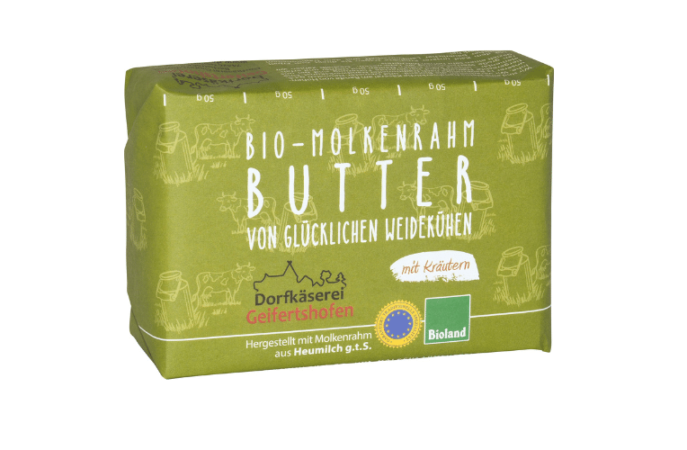 Molkensüßrahm-Butter Kräuter
