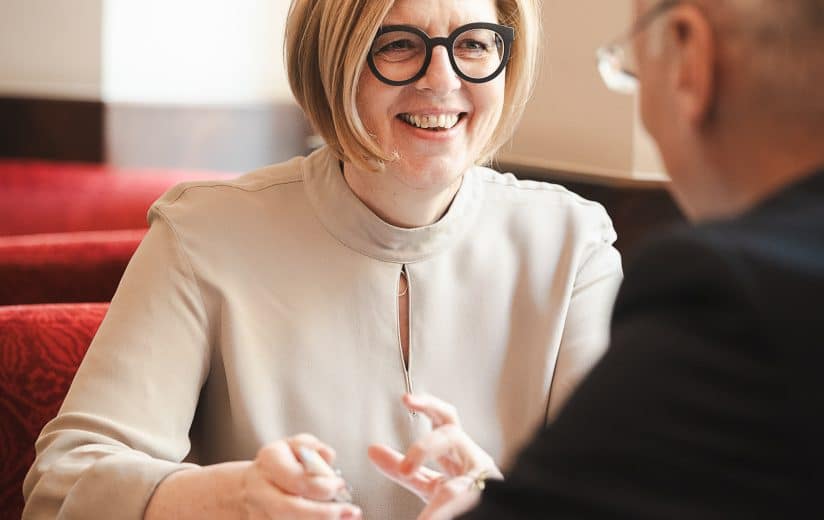 Christiane Mösl im Gespräch