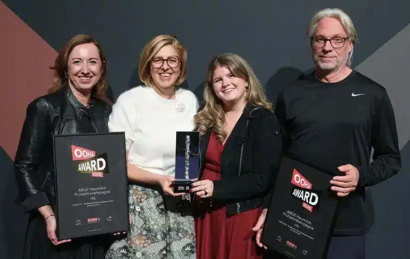 Gold für Heumilch-Käsekeller beim OOHA-Award