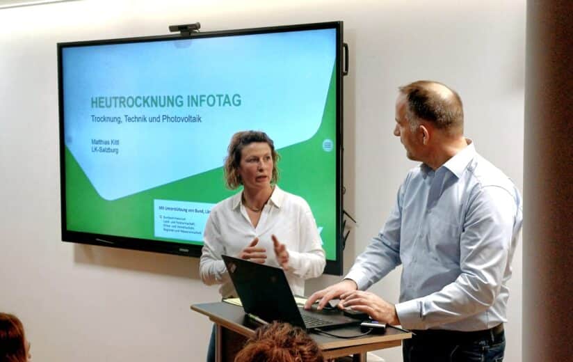 Heumilch Informationsabend 2025 der ARGE Salzburg, Oberösterreich und Kärtnen