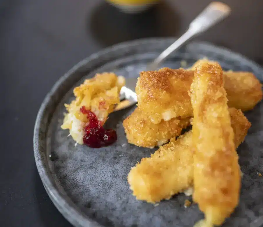 Heumilch-Käsesticks im Air Fryer